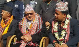 ‘Would-be PM’ Oli says he will make Nepal a model of development