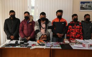 Six held on charge of planting explosive targeting Gagan Thapa