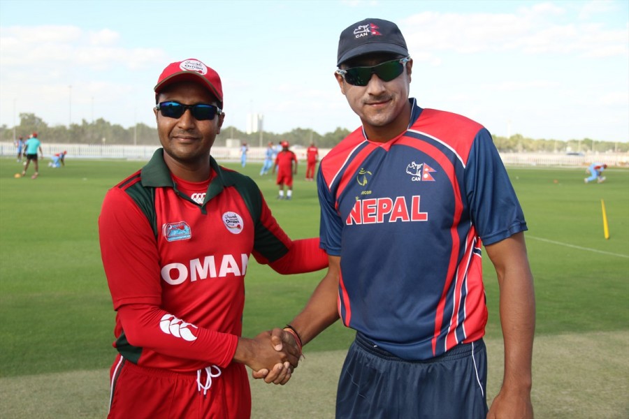 Oman nepal cricket vs Nepal v