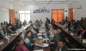 Nepali Congress halting CWC meeting ‘to mourn for Khadka’