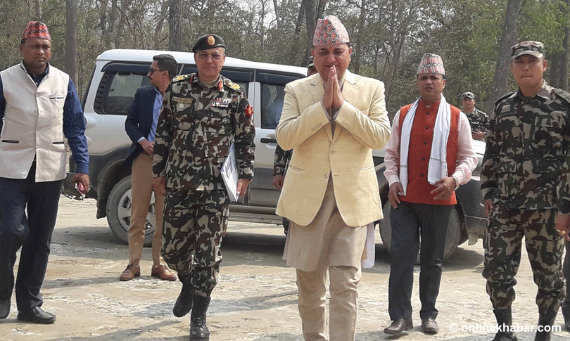 Minister Pokhrel: Kathmandu-Nijgadh fast-track will be completed on time