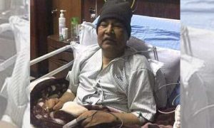 Nepali Congress’ Khum Bahadur Khadka on life support