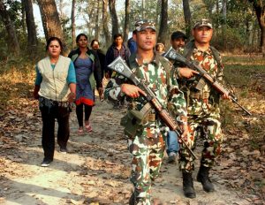 Locals, army join hands to patrol Chitwan National Park