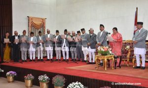Oli inducts 11 more ministers into his Cabinet