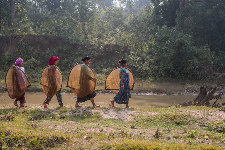 File: Tharu women of Nepal. Photo: Nabin Baral/The Third Pole