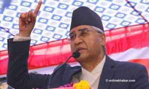Deuba says Oli government began authoritarianism in Nepal