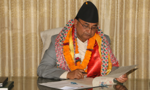 Ishwar Pokharel assigned to take up PM’s job in Oli’s absence