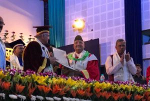PM Oli receives honorary doctorate from Indian university