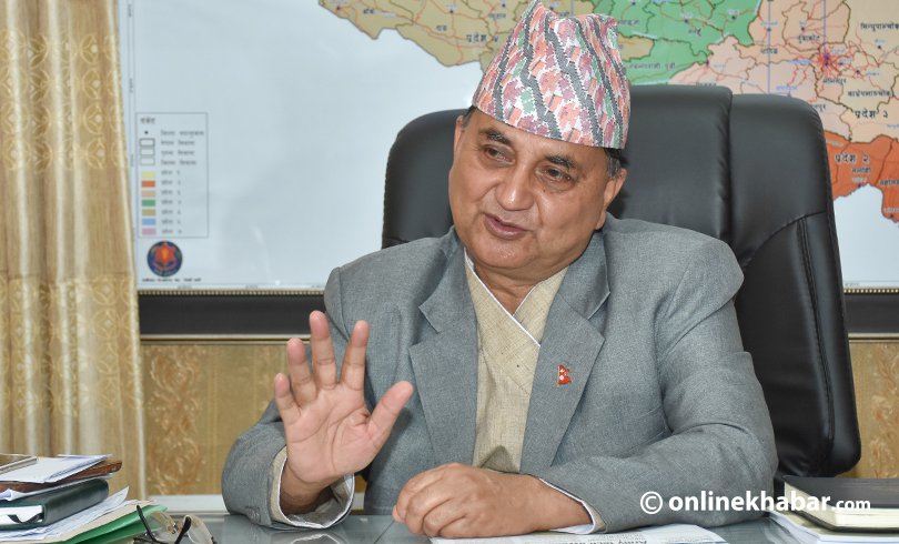 Minister Pokhrel meets Lebaneses counterpart