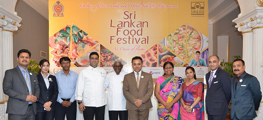 Sri Lankan food festival at Hotel Yak and Yeti