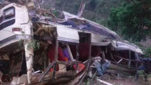 5 dead, 25 injured in Pyuthan bus accident