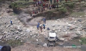Four dead, seven injured in jeep accident in Dadelhura