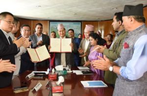 Kathmandu signs agreement with Chinese company to build monorail line