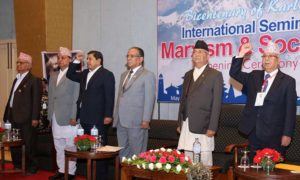 Learn from our success: Oli, Dahal tell world communist leaders