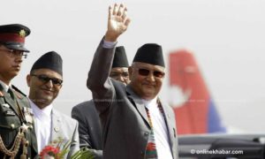Nepal PM Oli leaves for six-day official China visit