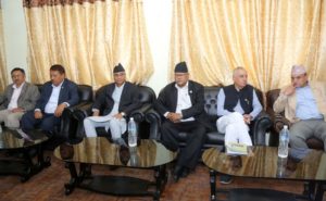 Nepali Congress leaders discuss preparations for protest