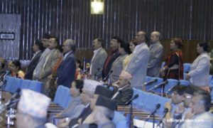 Nepali Congress obstructs Parliament meeting demanding justice for Nirmala Pant