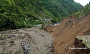 Six houses buried in Darchula landslides