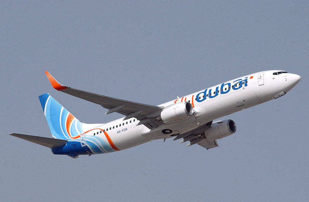 File: A Flydubai aircraft