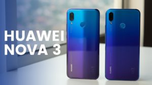 Huawei Nova 3 and 3i available in the market from 15th Aug 2018   