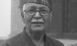 Veteran artist Manuj Babu Mishra no more