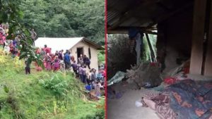 Five members of a family killed as house collapses in Salyan