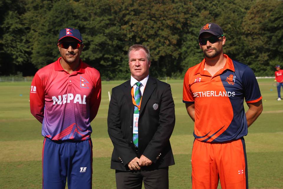 Historic day for Nepal cricket: Rhinos beat Dutch in close encounter