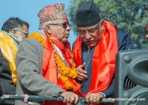Your grievances will be addressed: Prachanda assures Madhav Nepal