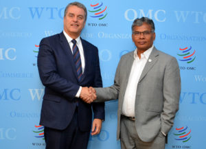 Minister Yadav seeks WTO’s technical support to enhance trade capacity