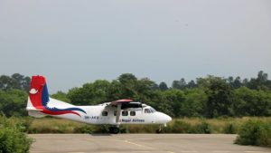 Nepal Airlines conducts successful test flight in Tulsipur