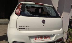 Nepali Congress students enforce strike in Kanchanpur demanding justice for Nirmala Pant