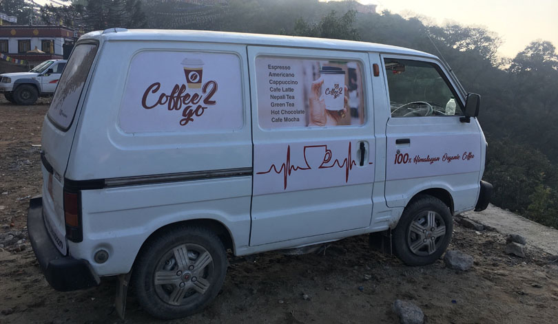 Coffee2gonepal Nepal S Pioneer Mobile Coffee Shop Aims At Serving Coffee For Everyone Onlinekhabar English News