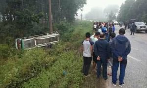 Six killed in Nawalparasi bus accident