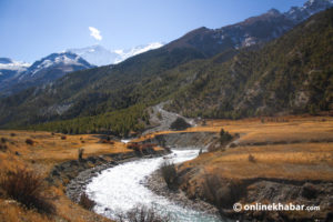 Dammed Marsyangdi River resumes normal flow