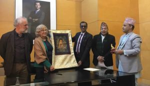 Madrid, Lumbini officials sign cooperation agreement
