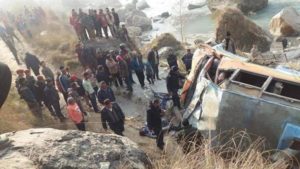 Seven killed in Parbat bus fall
