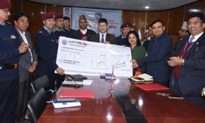 Kathmandu city gives Rs 30 million to police for installing CCTV cameras