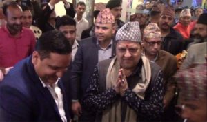 Former King in Madhesh on pilgrimage