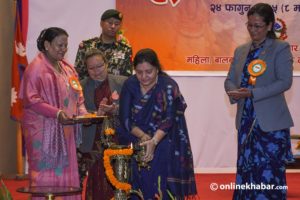 President takes part in Women’s Day event