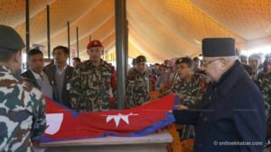 President, PM pay last tributes to Minister Adhikari
