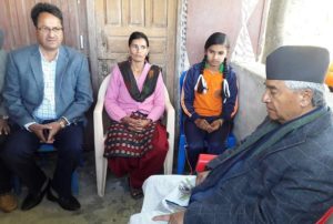 Deuba meets Nirmala Pant’s family, assures support in fight for justice