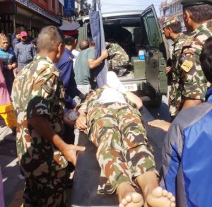 Nepali Army corporal injured in Pokhara blast