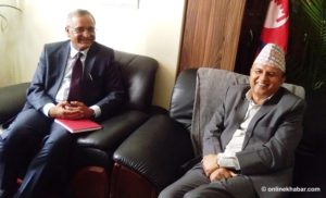Pakistani envoy praises Lumbini in meeting with Pokhrel