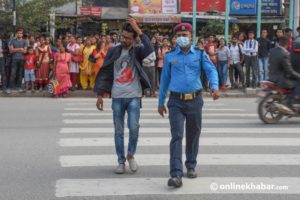 Up to Rs 500 fine for vehicles not stopping at Kathmandu zebra crossings