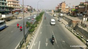 50 km/hr is the highest speed for Araniko Highway drivers in Bhaktapur