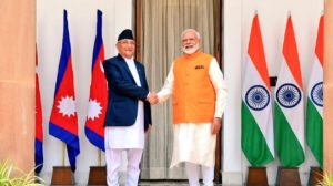 Oli, Modi discuss looking after stranded citizens across border