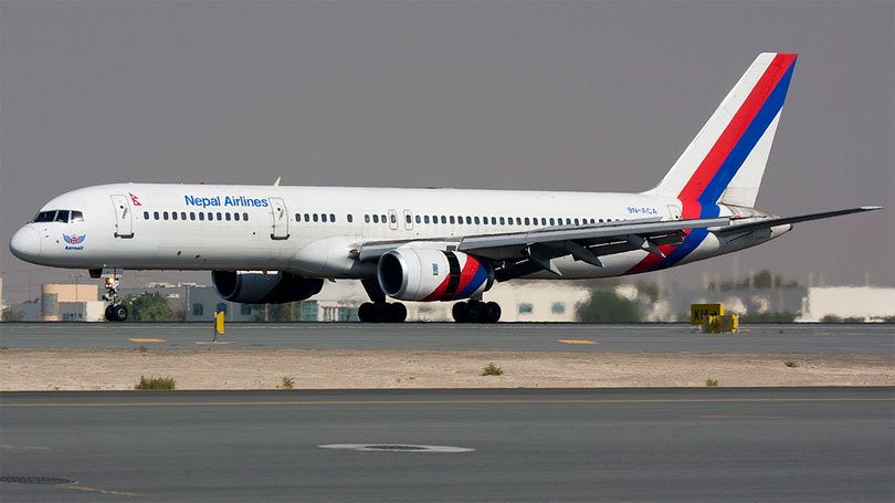 File: A Boeing aircraft of Nepal Airlines Corporation Corporation (NAC)