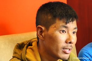 Mingma Dorchi Sherpa sets record as he reaches peak of Lhotse from Everest in six hours