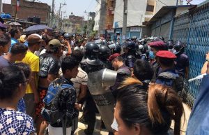 Kin demonstrate after cleaner found hanged at Kathmandu hospital