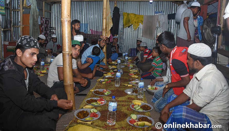 File: Rohingya refugees in Nepal